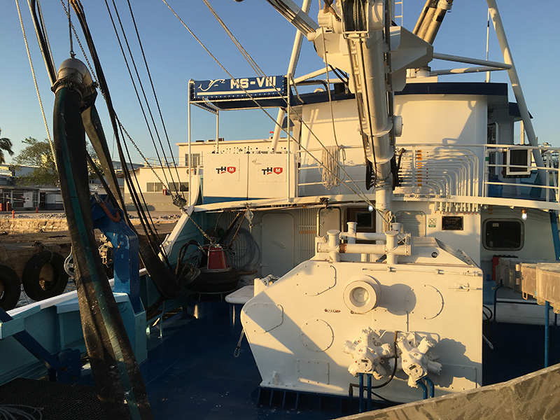 Purse Seine Winches for sardine vessels